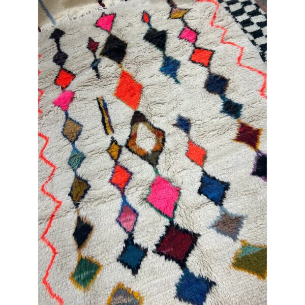 Tapis coloré Vintage Tapis Azilal - image 3 sur 7, coloré.