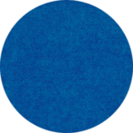 Un cercle bleu sur fond blanc.