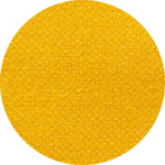 Un cercle jaune sur fond blanc, mesurant 5 cm de diamètre.