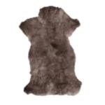 Tapis peau de mouton mélange toscane