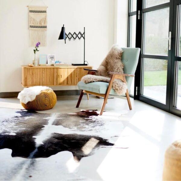 Tapis peau de vache de la marque Dyreskinn