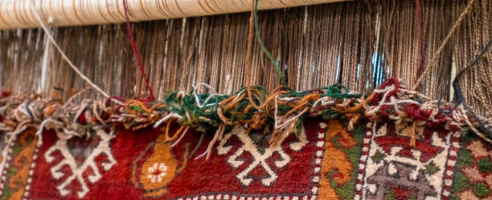 Tissage d’un tapis persan