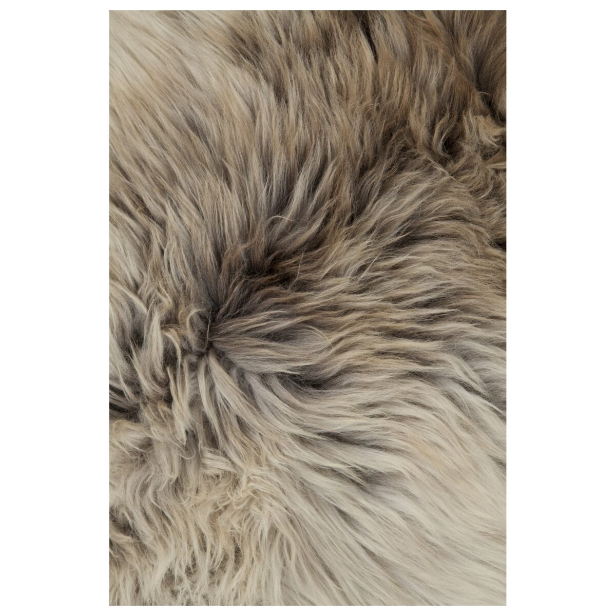 Une image en gros plan d'un Tapis peau de mouton couleur naturelle | Tapis 100×65 cm couleur naturelle.