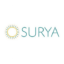 Le logo surya tapis dans un cercle.