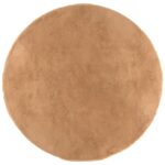 Un tapis beige sur fond blanc.