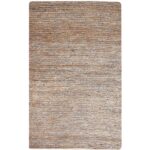 Un tapis de couleur beige.