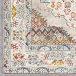 Tapis Salon Vintage Style Oriental Multicolore – Image 10