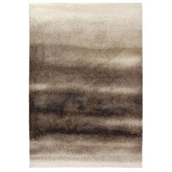 Un tapis avec un fond marron.