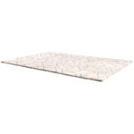 Matelas blanc confortable et ergonomique