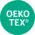 Le logo de la section Oeko Tex.