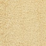 Texture tissée beige en gros plan.