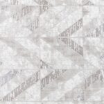 Tissu texturé géométrique gris.