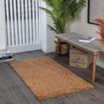 Tapis moelleux beige dans intérieur élégant.