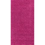 Tapis rose en gros plan.