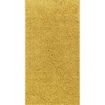 Texture de tapis jaune bouclé.