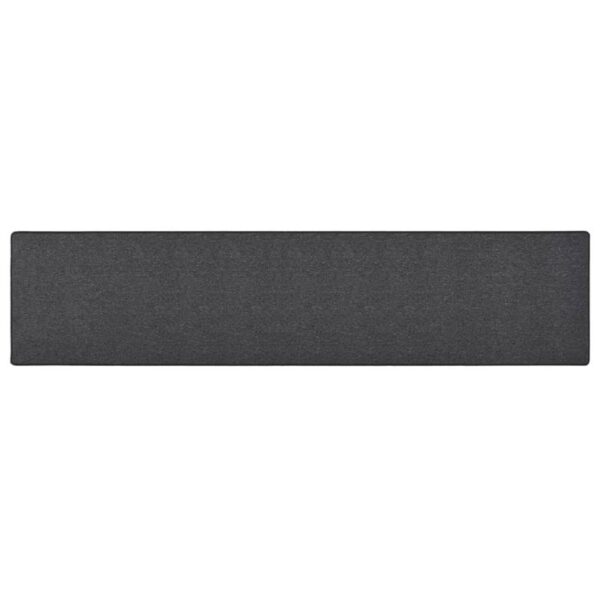 Tapis de souris rectangulaire noir simple.
