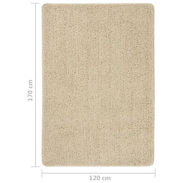 Tapis beige 170x120 cm simple