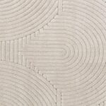 Texture géométrique en tissu beige.