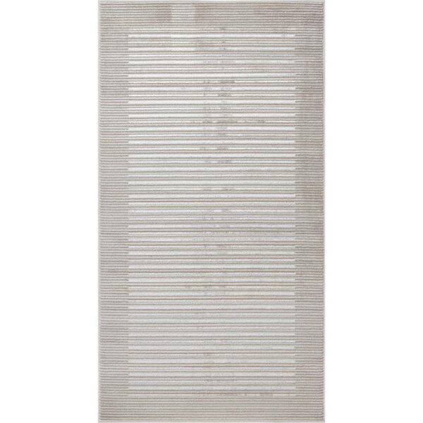 Tapis texturé gris moderne