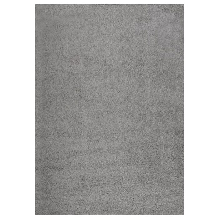 Tapis contemporain gris pour décoration dintérieur.
